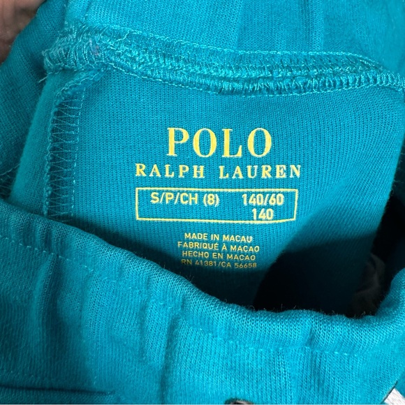 Polo Double Knit Jogger Sweatpants Boys Small - Picture 2 of 7
